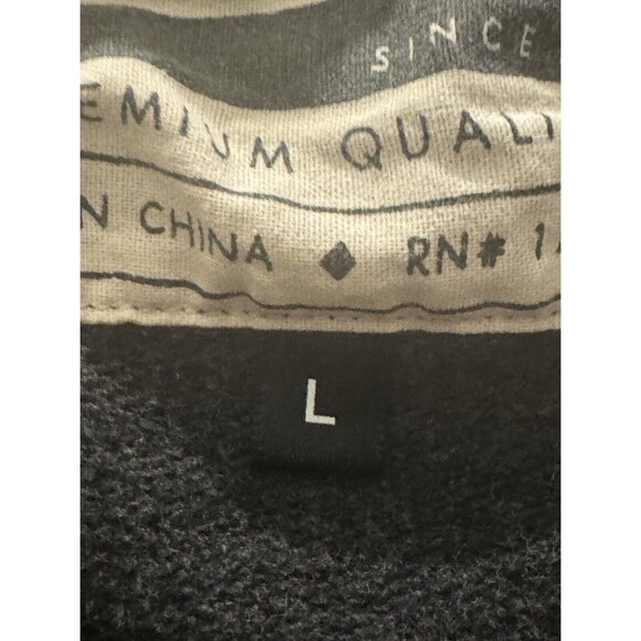 GLMR KLLS Womens Size Large Graphic Print Gray Hoodie Sweatshirt Back To School - Picture 11 of 15